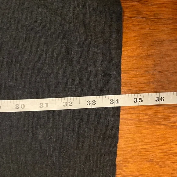 Abercrombie & Fitch High-Neck Linen-Blend Dress - Picture 5 of 6